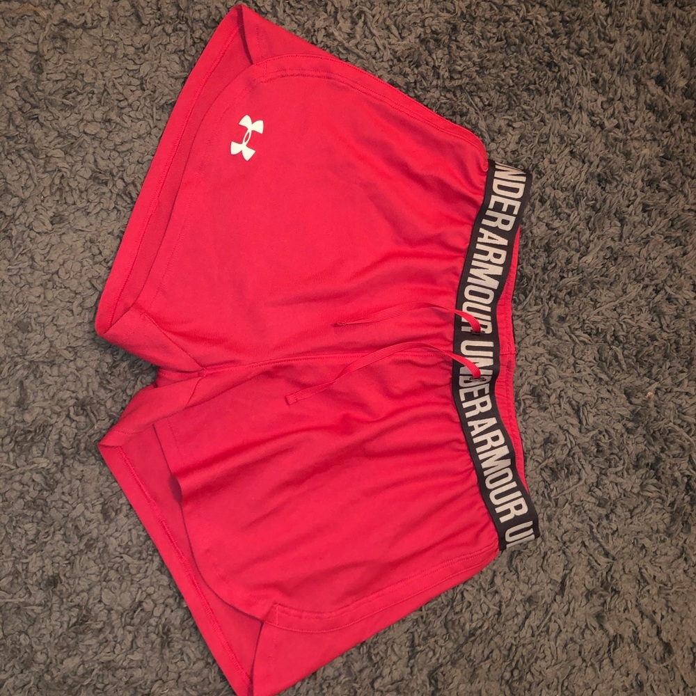 Pink Under Armour Classic Shorts
